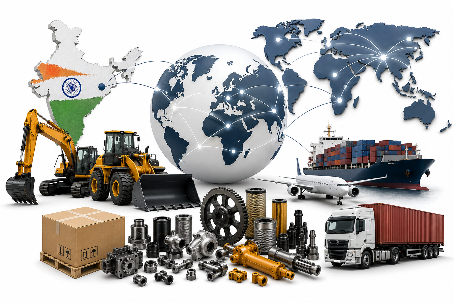 Market Connectivity - India to Global Equipment & Parts Supply Connection