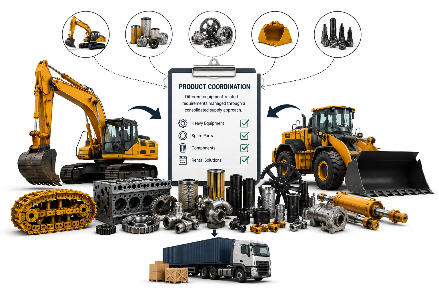 Product Coordination - Consolidated Heavy Machinery & Parts Supply